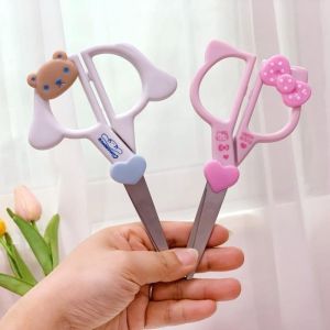 Sanrio Anime Cinnamoroll Stainless Steel Hand Scissors: A Kawaii Art Scissors Gift for School Stationery & DIY Craft Tool
