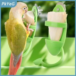 PkYeG 1PC chim Lồng cho ăn chủ chim cuttlebone chủ Rau Trái Cây cuttlebone chủ cho vẹt budgies PARAKEET cockatiel