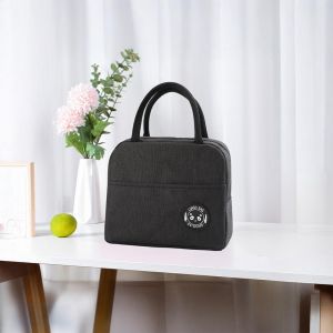 Lunch Bag Cooler Tempat Penyimpanan Bekal Makan Siang Aluminium Foil Tas Bekal Bahan 2 Lapis PH T56