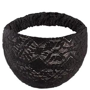 Solid Hollow Flower Headband Hair Hoop Korean Style Lace Hairbands Non Slip Headwear Wide Side Wrap