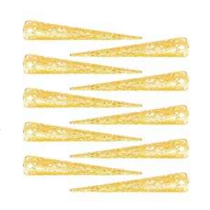 Pack Of 10 Metal Finger Knuckles Claws for Women Cosplay Dance Show Finger Nail Rings Halloween Costume Accessories