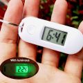 🔥Silent Luminous ABS Digital Electronic Clock Student Exam Study Library Pocket Watch Green Backlight LCD Display Mini Portable. 