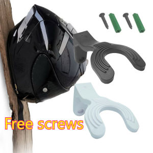 Universal 3D Printed Helmet Holder Heavy Duty Wall Mount ABS Plastic Motorcycle Helmet Bracket COD