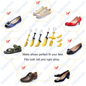 MOON 1PCS Shoe Stretcher Men/Womens 2-Way Adjustable Shoes Stretcher High Heel Stretcher Heavy Duty ABS Material Durable Shoe Shaper High Heels Trees Shaper Expander Maintain Shape in Stock & Fast Shipping
