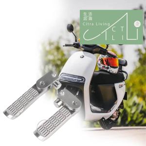 1 Pair Anti Slip Pedal As Sepeda Elektrik / Pedal Shock Belakang / Bahan Aluminum Alloy