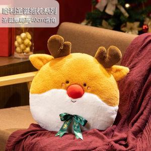 Merry Christmas stuffed plush toy pillow Christmas decoration Santa Claus snowman elk doll Christmas tree plush doll