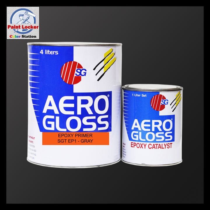 Aero Gloss Epoxy Primer Gray with Catalyst Lazada PH