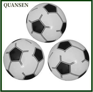QUANSEN 38cm Inflatable Blow Up Novelty Football Beach Ball Soccer Ball Kids Outdoor Toy