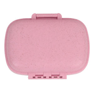 Travel Portable Waterproof Pill Case High Quality PP Plastic Moistureproof 8 Grids Pill Box with Sealing Silicone Strip Medicine Container