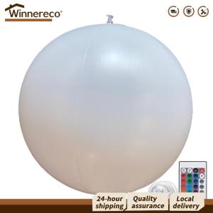 [Winnereco Flagship Mall]LED Color Changing Ball for Garden and Party Decor 16 Light Modes for Festive Events