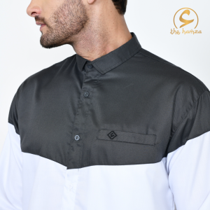 Baju Kemeja Putih Kemko Lengan Panjang Toyobo Atasan Muslim Pria Lebaran Modern Simple