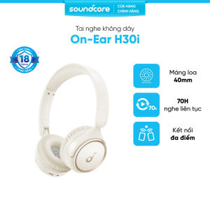 Tai nghe không dây chụp tai soundcore H30i | Hỗ trợ app | Pin khủng | Bluetooth 5.3