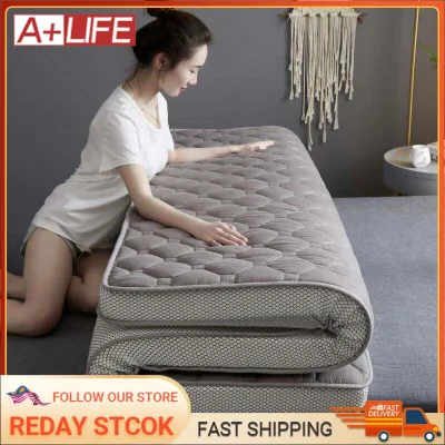 Latex Tilam Single/ Queen/King Tatami Flodable Mattress Thick Mattress Topper 9CM