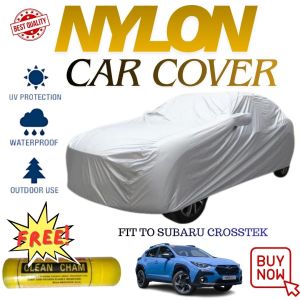 TFG SUBARU CROSSTEK Waterproof Nylon Car Cover Lightweight For Regular SUV Car Protection With Chamois Towel