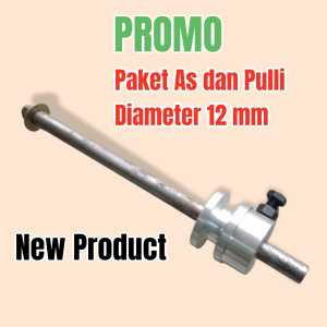 Bisa COD As Mesin Harum Manis Dan Pulli Diameter lubang 12 mm // As Dan Pulli Mesin Gulali Terbaru // As Mesin Harum Manis dan Pulli Mesin Harum Manis