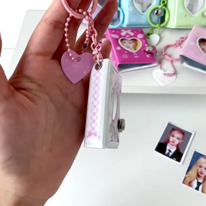 Độ Bền PVC chủ sở hữu sinh viên ID Album ảnh lưu trữ cuốn sách ngọt ngào cung thiết kế cho người hâm mộ trường Essential trang trí