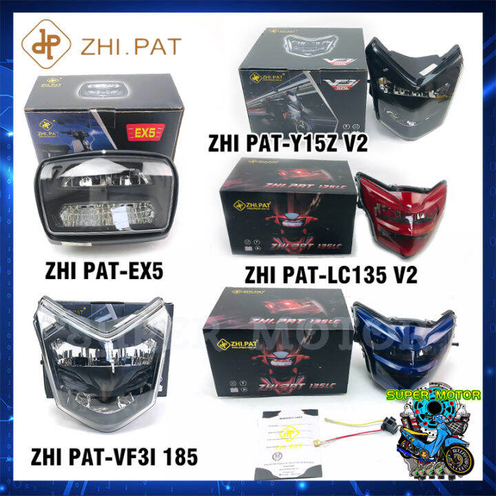 Zhipat Lc V V Ex Y Zr V V Led Head Lamp Lampu Depan Led Bulb