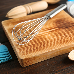 Bakeware Stainless Steel Egg Whisk Beater Manual Hand-held Egg Whisker Baking appliance gadget