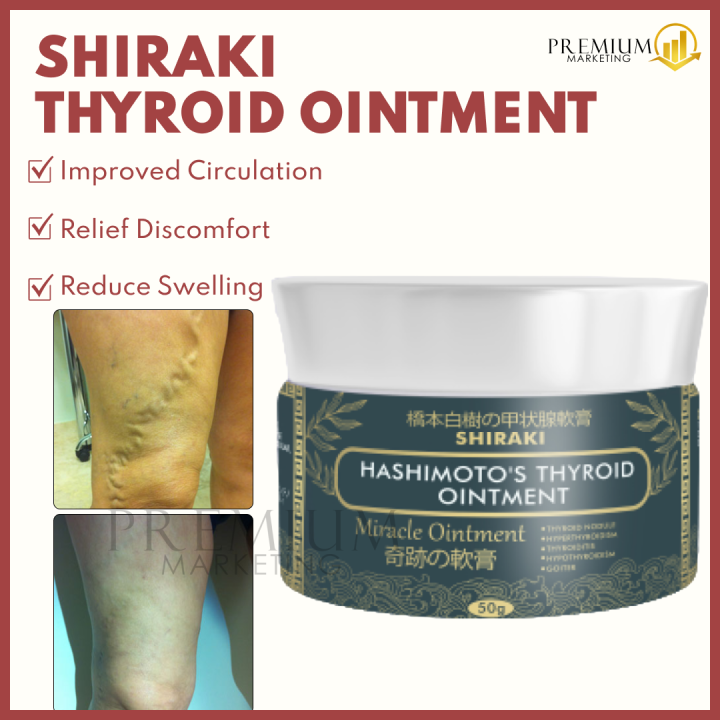 BEST SELLING Shiraki Thyroid Ointment Herbal Care For Thyroid Gland best selling shiraki thyroid ointment herbal care for thyroid gland