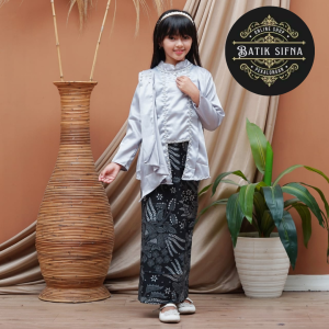 Kebaya Anak Perempuan Umur 5 -10 Tahun Anak TK SD Setelan Kebaya Batik Baju Pesta Festival Karnaval