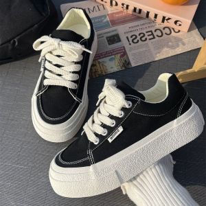 TERLARIS Sepatu Sneakers Wanita Import Sepatu Kanvas Wanita Bertali Kuliah Castello Series 119