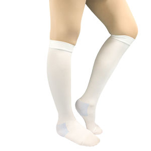 Compression Socks Knee-Hi 15-20 Mmhg Wide Calf Graduated Compression Stockings Relief Pain Support Socks Compression Socks Open Toe /Closed Toe