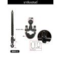 ขาตั้งและแท่นยึดกล้อง ติดรถมอเตอร์ไซค์ ขาตั้งกล้องติดรถมอเจอร์ไซค์ Action Camera Stand and Mount ขาตั้งกล้องเซลฟี่ หัวต่อมือถือ ขาตั้งมือถือ car. 