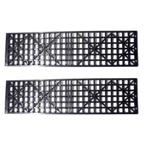 2 cái xe tuyết bùn Off tấm lốp kéo có thể gập lại tấm thép trơn thảm chống trượt cát bánh xe dây xích bọc Lốp xe chống trượt trượt tuyết