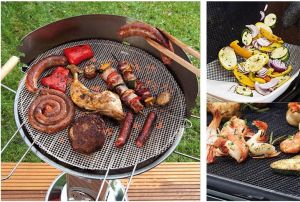 Reusable Non-stick BBQ Grill Mesh Bag Barbecue Baking Isolation Pad Outdoor Picnic Camping BBQ Kitchen Tools