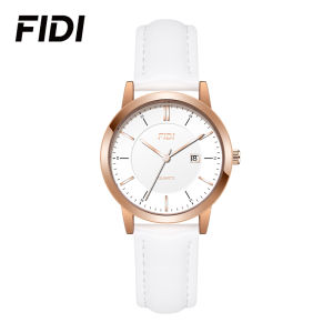 FIDI watch for women Original Women Fashion Quartz Wristwatch Date Week Calendar Waterproof Luminous Hands Montre Femme