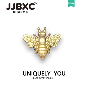 Jjbxc metal charm Shoe Accessories Pearl Gem Heart Shoe Buckle High Quality Alloy Shoe Accessories
