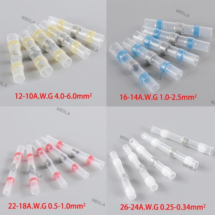 Waterproof Solder Seal Heat Shrink Butt Stressfree Wire Connectors