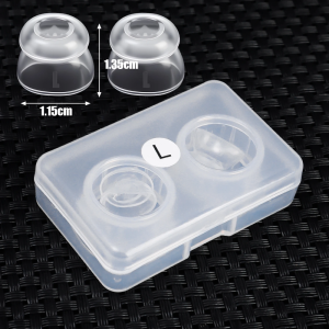 ซิลิโคนใสครอบหูฟังสำหรับ Airpods 3 4หูฟังบลูทูธที่อุดหูใสลดเสียงรบกวน