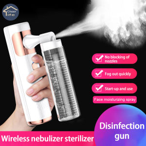 50000 stock Household Wireless Nano Disinfection Spray Water Replenishing Instrument Sprayer Portable Handheld Humidifier Air Purifiers Nano Mist Sprayer face moisturizing spray