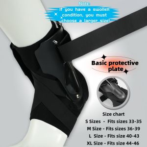 Sports Ankle Sleeve – Anti-Slip Anti-Twist Foot Support Wrap (1PC)