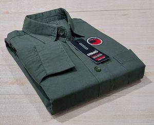 kemeja lengan panjang polos terbaru 2024 kampas embano