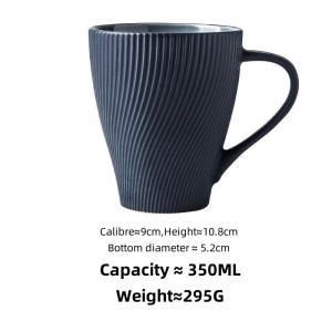 OMK Nordic minimalist style 350ML ceramic mug coffee milk cup