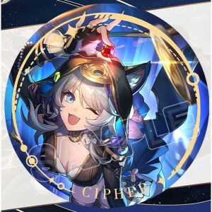 Game 58mm Pin Castorice Kafka Fugue Dan Heng·Imbibitor Lunae Evernight Cyrene Helektra Cerydra Cipher Badges Clothes Jewelry Collar Brooches Accessories Gift