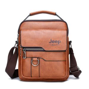 Sling Bag for Men Shoulder Bags Messenger Bags Casual Retro Handbags Mens Briefcases Backpacks