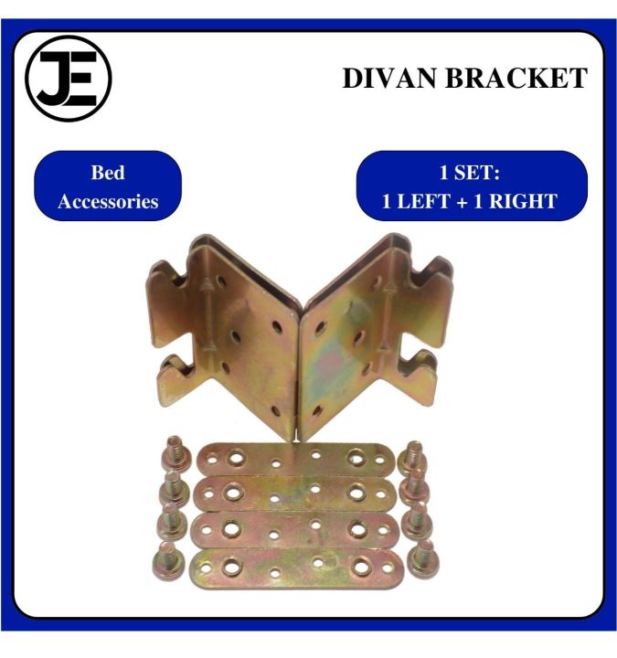 (SETL+R) L SHAPE METAL BRACKET DIVAN BED FRAME CONNECTOR Lazada