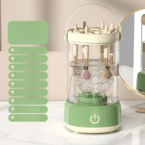 💕Wash and Dry in One💕Makeup Brush Fully Automatic Cleaner Plug-in Lazy Electric Cleaner全自动化妆刷清洁器