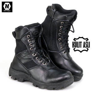 NEFF / Sepatu boot pria kulit / Tracking hiking traveling touring motoris adventure BSC 789