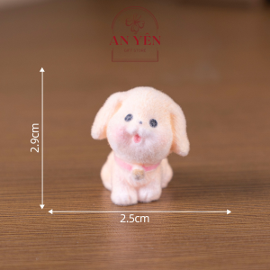 [FREE GÓI QUÀ] Móc Khóa Cún Thú Bông Mini Dễ Thương Tiệm Quà An Yên Móc Khóa Treo Balo Điện Thoại
