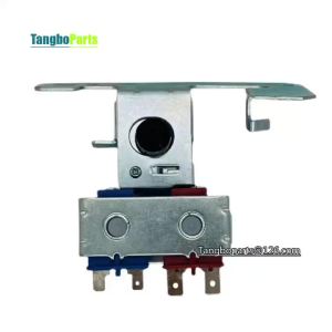 เครื่องทำน้ำแข็งเครื่องล้างจานอะไหล่ AC110-120V WR57X10032โซลินอยด์วาล์วน้ำเข้าวาล์วสำหรับเครื่องทำน้ำแข็งเครื่องล้างจาน