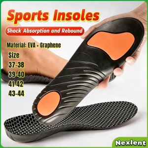 Nexlent 1Pair Sports Insoles for Men Women Soft Massage Shoe Pads Deodorant Breathable Running Insoles