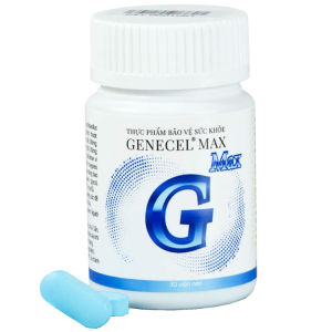 Thực phẩm hỗ trợ tăng cường sức đề kháng GENECEL MAX hỗ trợ chống oxy hóa hỗ trợ hạn chế lão hóa - 30 viên/hộp