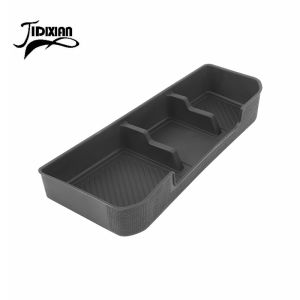 mv1 Car Gear Shift Front Storage Tray fit for Chevy Silverado 2019-2025 Center Console Organizer Coin Phone Holder 3H1K9