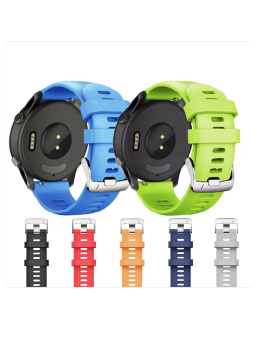 Leopard-Silikon-Armband Für Garmin Smartwatches – 22mm Sportarmband Für Venu 3, Vivoactive 4, Forerunner & Mehr