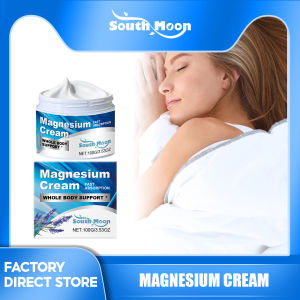 South Moon Magnesium Cream Muscle Pain For Neuropathy Relaxing Body Relieve Mood Refresh Moisturizing Reduce Swelling Soothing Health Cream Relieve Muscle Body Pain Smoothes&Softens Skin For Better Sleep Quality Relax Anxiety(100g)