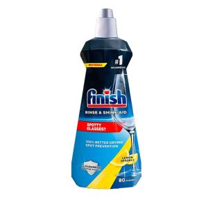 Finish Rinse Aid Dishwasher Cleaner Liquid 400ml/ 800ml - Lemon